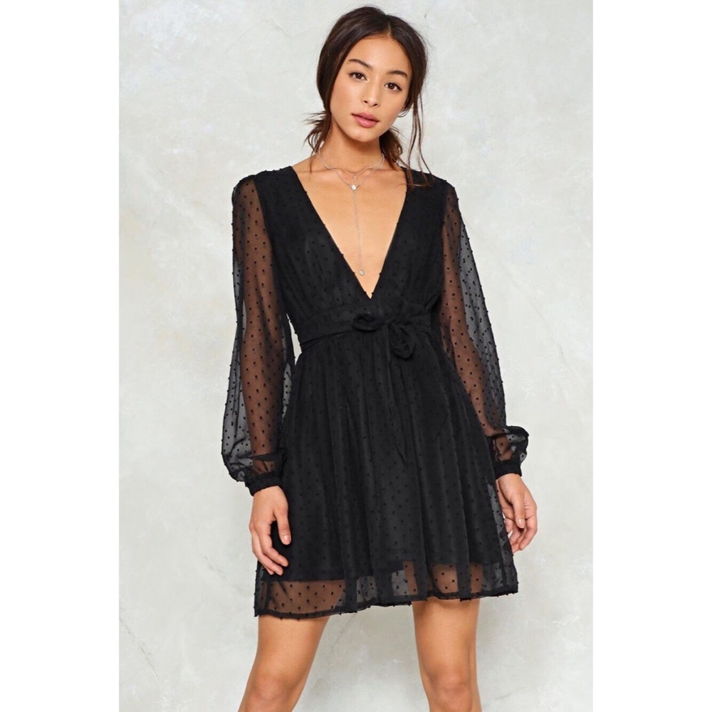 Nasty Gal Skin Deep Mesh Dress